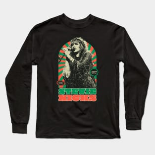 Stevie Nicks Rocks - LIMITED EDITION VINTAGE RETRO STYLE - POPART Long Sleeve T-Shirt